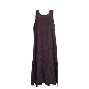 Jenna Lane New York Sleeveless Cottagecore Button Back Maxi Dress Sz M